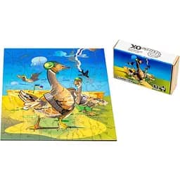 Деревянный пазл G-Toys Боевой гусь 297×420 мм в коробке 132 элемента