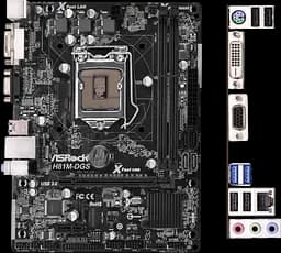 Материнська плата ASRock H81M-DGS LGA 1150 (H81M-DGS) Б/В - мініатюра 2