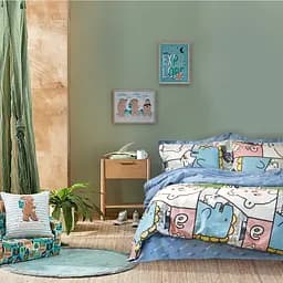 Постельное белье Lotus Home Mr. Bo сатин полуторное разноцветное (svt-2000022307628)