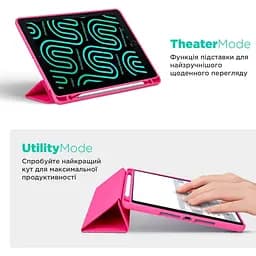 Чохол-книжка ArmorStandart Smart Fold Pen для Apple iPad 11 2025 [A16] / 10.9 2024 / 2022 Rose Red [ARM74945] [133702] - мініатюра 6