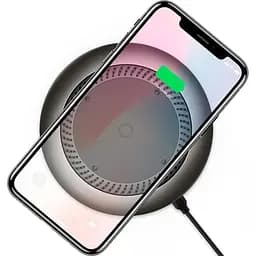 Бездротовий зарядний пристрій Baseus Whirlwind Desktop 10W CCALL-XU01 Black - мініатюра 3