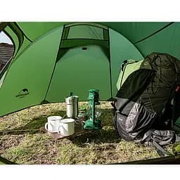 Намет тримісний Naturehike Opalus, UL, NH17L001-L, світло-зелений - мініатюра 2