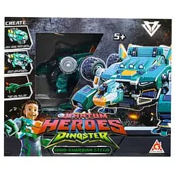 Динозавр-трансформер Dinoster - Мега Дино-Ґардіан Стего  - мініатюра 6