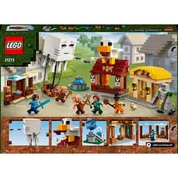 Конструктор LEGO Minecraft Напад на село з повітряною кулею Ґаст 555 деталей (21273) - мініатюра 2