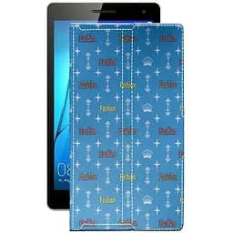 Чохол StatusCASE з екошкіри для планшету Huawei MediaPad T3 8.0 Фешн блакитний