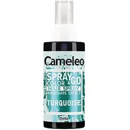 Спрей для волос оттеночный Delia Cosmetics Cameleo Spray&amp;Go бирюзовый 150 мл