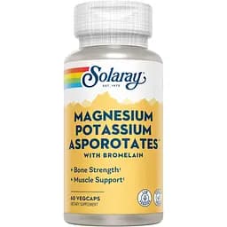 Минералы Solaray Magnesium Potassium Asporotate 60 капсул