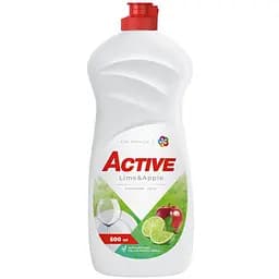 Гель для мытья посуды Active лайм и яблоко 500 мл