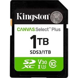 Карта пам'яті 1TB SDXC Canvas Select Plus Gen3 150 MB/s C10 UHS-I U3 V30 SDS3/1TB