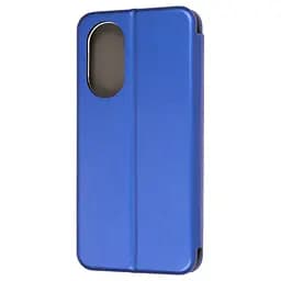Чехол-книжка для OPPO A58 4G, G-Case, синий, кожаный чехол-книжка из экокожи (PU) и TPU, с магнитом, с подставкой и вместительным кардхолдером, противоударный, защита всего корпуса, ArmorStandart (ARM66479) - мініатюра 2