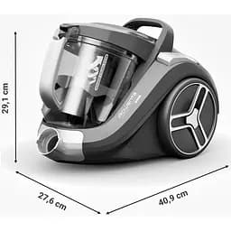 Пилосос Rowenta Compact Power XXL контейнерний чорний (RO4B75EA) - мініатюра 6