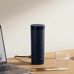 Електричний термос Xiaomi MiJia Portable Electric Cup 2 350ml (MJDRB02PL) Black - мініатюра 6