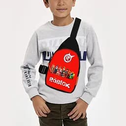 Сумка через плечо детская Roblox 29х17 см сумка слинг для мальчика (01962)