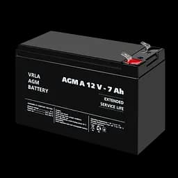 Акумулятор для сигналізації AGM А 12V - 7 Ah - мініатюра 3