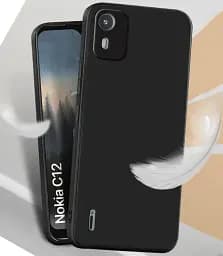 Силіконовий чохол BeCover для Nokia C12 Black (711777) - мініатюра 3
