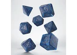 Набір кубиків Elvish Cobalt & Silver Dice Set , 7 шт. (SELV10) - мініатюра 2