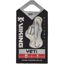 Балансир Viking Fishing Yeti Ice Jig 30mm 5.0g #11 Anchovy - мініатюра 2