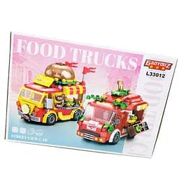 Конструктор Гамбургер-автомобіль, фруктовий автомобіль, L33012, (В асортименті)