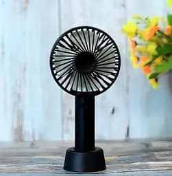 Ручний портативний вентилятор Portable Mini Fan X9 на акумуляторі з ручкою міні вентилятор USB - мініатюра 2
