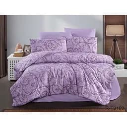 Комплект постільної білизни TAG Tekstil з компаньйоном 1.5-спальний 000210408 (R-T9169)