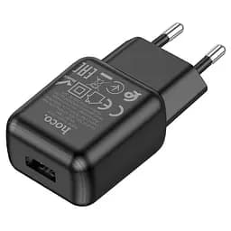 Адаптер питания - зарядное устройство Hoco C96A выход 1 USB-A 10.5W черный