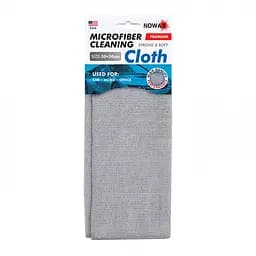 Ганчірка Nowax з мікрофібри For Cleaning 30х30см сіра(NX67331)