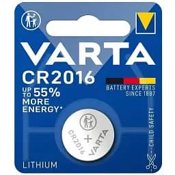 Батарейка Varta Lithium CR2016 BL 1шт (CR2016 1BL)