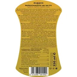 Соус Rabeko Sauce Zero Honey mustard 350 мл - мініатюра 2