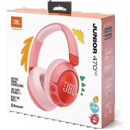 Навушники з мікрофоном JBL Junior 470NC Pink (JBLJR470NCPIK) - мініатюра 7