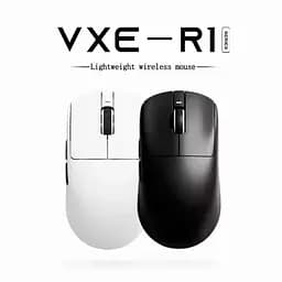 Безпровідна миша VXE R1 SE, Paw3395, 2 кГц, Чорна - мініатюра 2