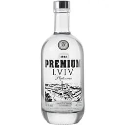 Горілка Premium Lviv Платина 40% 0.7 л