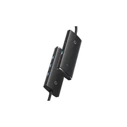 Концентратор Baseus USB-C to 4xUSB 3.0 1.0m black (WKQX030401) - мініатюра 4