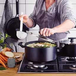 Каструля з кришкою GreenPan Smart 24 см 5,1 л з керамічним покриттям (CC005195-001) - мініатюра 2