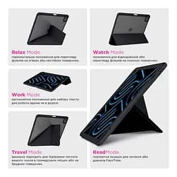 Чохол-книжка для планшета Xiaomi Pad 7/7 Pro, Y-Type PEN, чорний, магнітний, з тримачем для стилуса, протиударний, обкладинка з функцією підставки, екошкіра + ТПУ, функція автоматичного пробудження/сну, ArmorStandart (ARM85536) - мініатюра 3