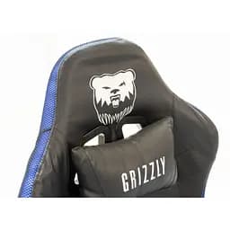 Геймерське крісло Grizzly з RGB LED підсвіткою 12 режимів чорне - мініатюра 4