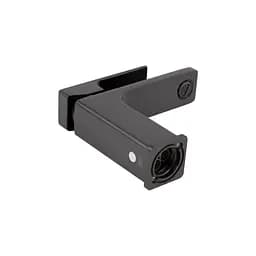 Змішувач з гігієнічною лійкою Qtap Gemini QTGEM272GMB45692 Gunmetal Black PVD, Шліфований чорний хром - мініатюра 4