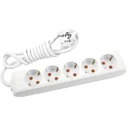 Сетевой удлинитель Panasonic X-tendia із заземленням 5 розеток, 3м (WLTB04532GR-UA)