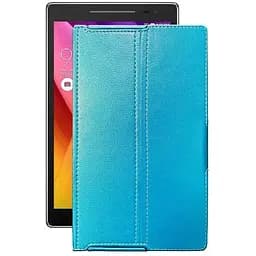 Чохол StatusCASE з екошкіри для планшету Asus ZenPad 8.0 (Z380M) Блакитний