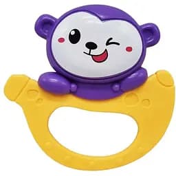 Детская погремушка Bambi Обезьянка 668-61C в ручку