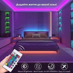 LED-cтрічка OPP 5050 RGB 5 м 7188 - мініатюра 2