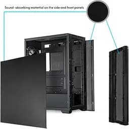 Корпус Chieftec Pro Midi без БЖ Black (AS-02B-OP) - мініатюра 9