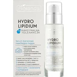 Зволожуюча і заспокійлива бар'єрна сироватка Bielenda Hydro Lipidium Maximum Tolerance 30 мл - мініатюра 2