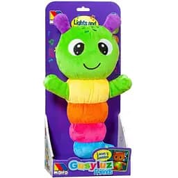 М'яка інтерактивна іграшка-нічник Gusy Luz Friends Wormy, Molto (23530) Molto art23530