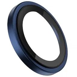 Захисне скло BlueO Metal на камеру для Apple iPhone 17 Pro / 17 Pro Max Темно-синій / Dark Blue - мініатюра 2