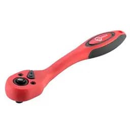 Трещотка вороток с храповым механизмом Intertool изогнутая 1/4" х 72T Pro