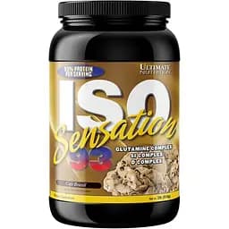 Протеин Ultimate Nutrition ISO Sensation 2lb Cafe Brazil 910 г