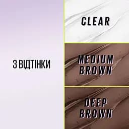 Гель-стайлер для брів Maybelline New York Superlock Medium Brown фіксуючий 7 мл - мініатюра 8