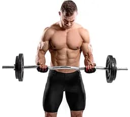 Набір STRONG 77кг з W-подібним і гантельними грифами - мініатюра 7