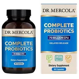 Пробиотики и пребиотики Dr. Mercola Complete Probiotics 70 Billion CFU, 90 капсул