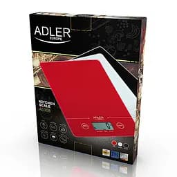Кухонні ваги електронні Adler AD 3138 w - мініатюра 3